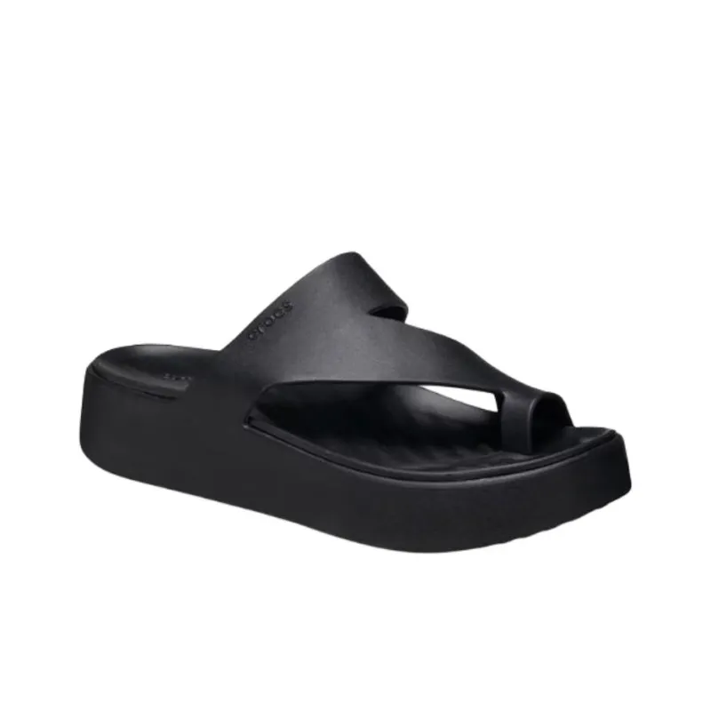 Crocs EVA Slip Resistant Flip Flops Women's Black-1