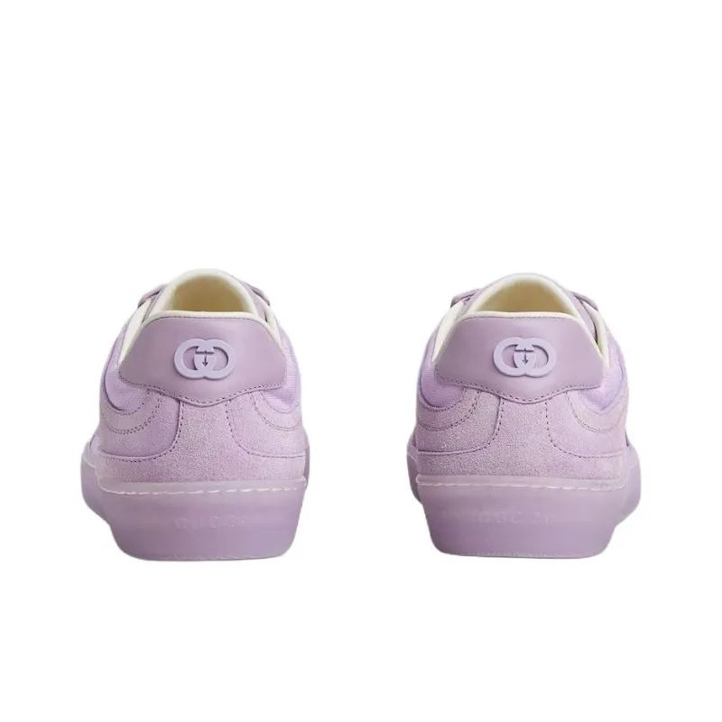 GUCCI G75 Low Top Skateboard Shoes Women's Purple-4