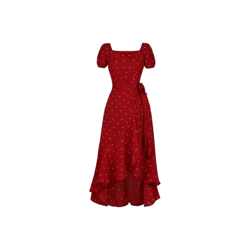 SKYA Short Sleeved Dress Women's-6