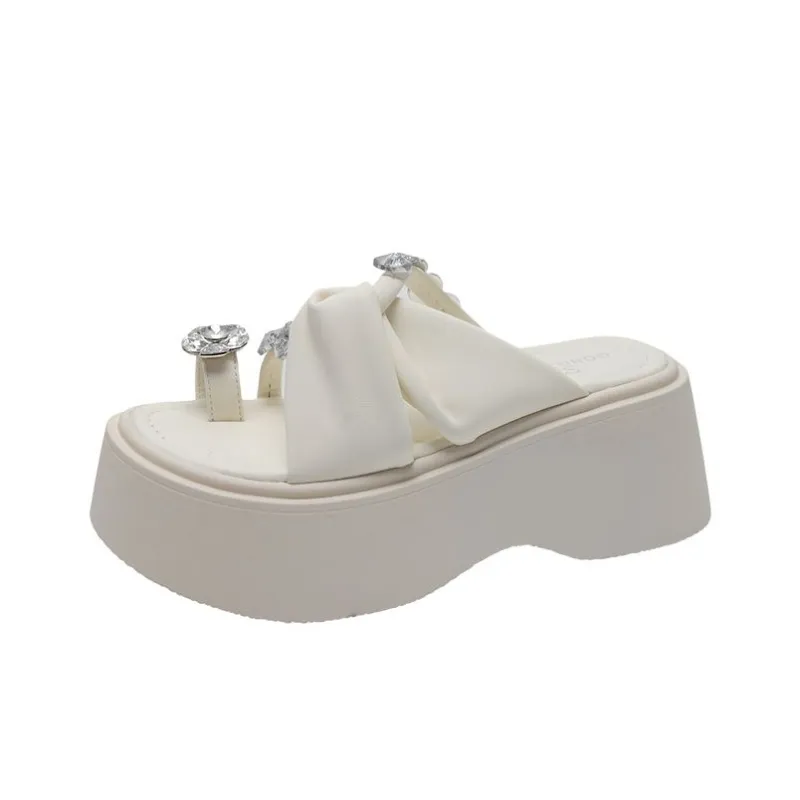 OPOA Slip Resistant Abrasion Resistant Cushioning Slide Slippers Women's-4