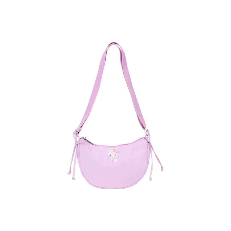 Sanrio Hello Kitty Polyester Shoulder Bag Women's Purple-1