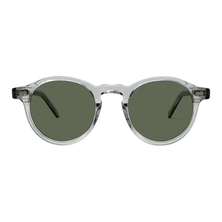 MOSCOT Subject To Official Website Round Sunglasses Unisex Transparent-0