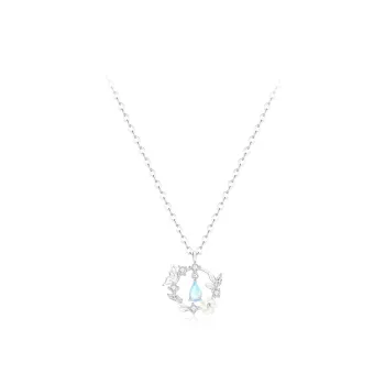 Cuz Strange Intention Zircon Necklaces Women's