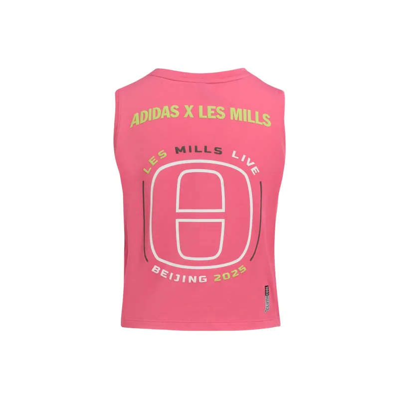Adidas x LAIMEI,LIANMINGKUAN Climacool SS25 BEIJING TANK TOP Sport Vests Women's Fusion Powder-1