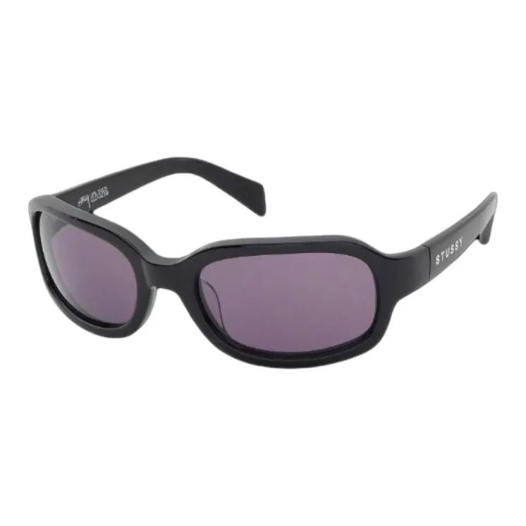 Stussy Subject To Official Website Rectangular Sunglasses Unisex Black-1