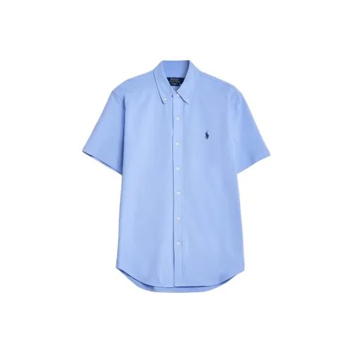 Polo Ralph Lauren SS24 Shirt Men's Hong Kong Island Blue