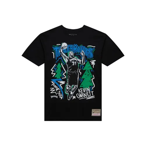 Mitchell & Ness x NBA T Shirt Unisex Black