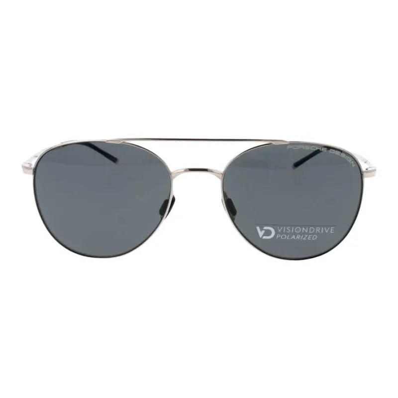PORSCHE DESIGN Titanium Aviator Sunglasses Men's Gold-1
