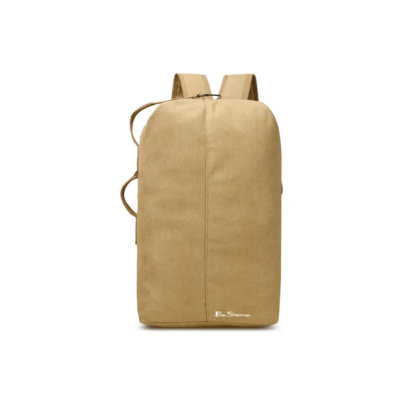 BEN SHERMAN Canvas Backpack Unisex Multicolor-2