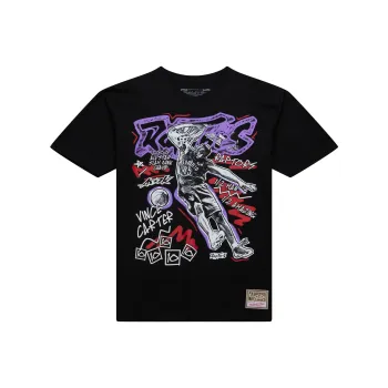 Mitchell & Ness T Shirt Unisex Black