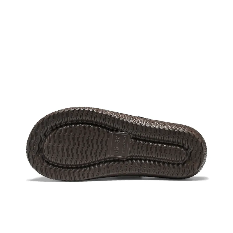 Binary EVA Quick Dry Closed Toe Slippers Women's Brown-2