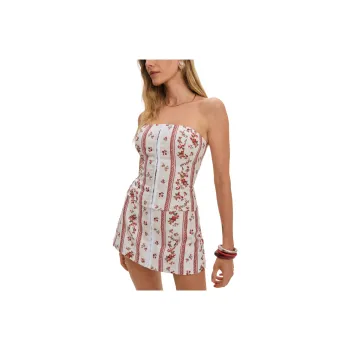 REFORMATION Sophie Linen Two Piece Skirt Set Women's
