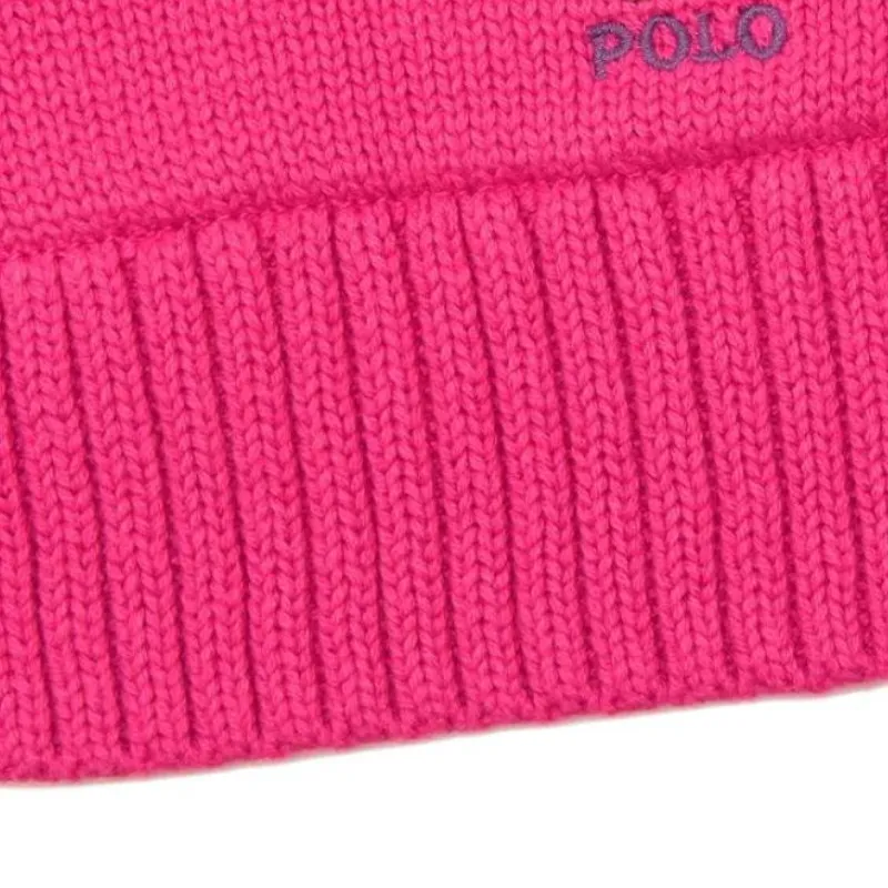 Ralph Lauren 100% Cotton Knit Scarves Kids' Pink-6