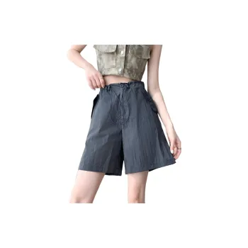 Tonlion Cargo Shorts Women's Dark Gray