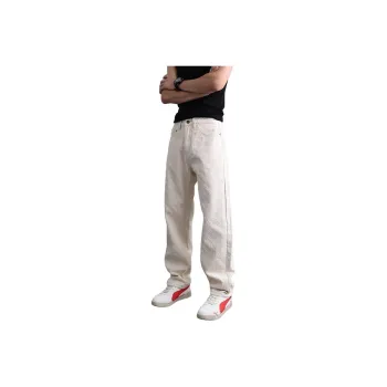 FRQ Jeans Unisex White