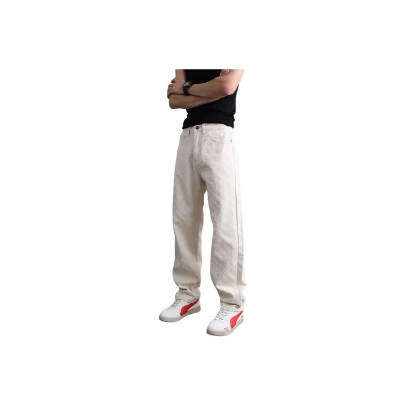 FRQ Jeans Unisex White-0
