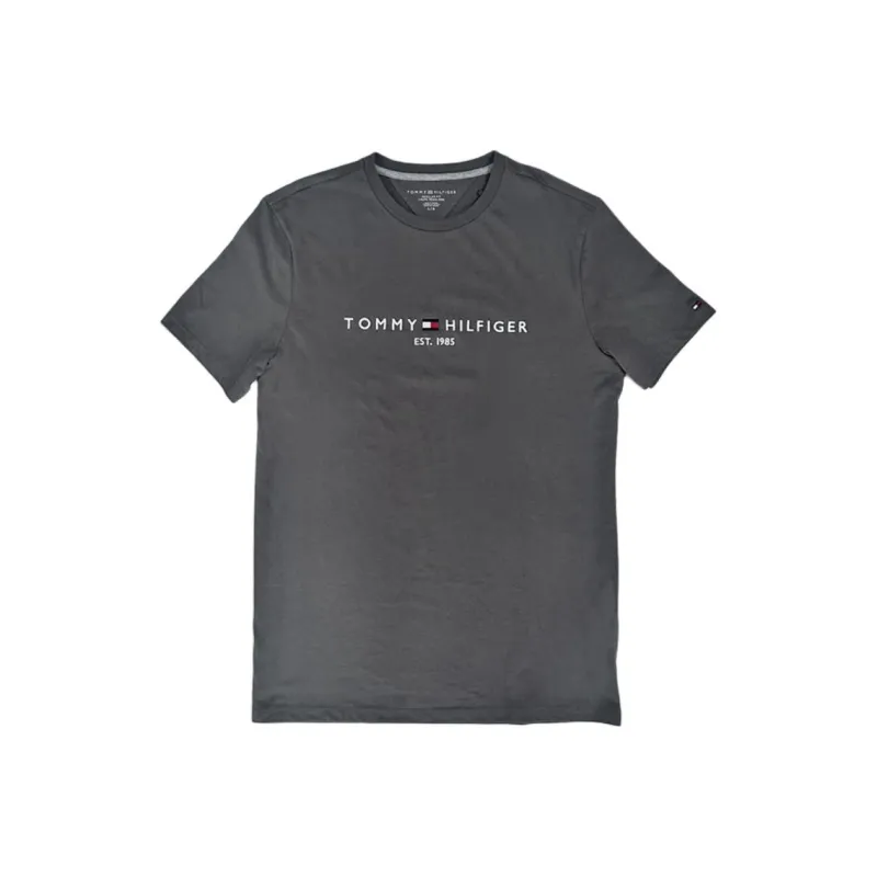Tommy Hilfiger T Shirts Men Dark Gray-0