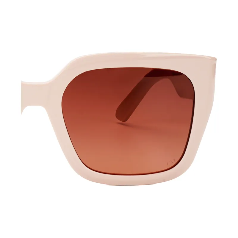 DIOR Acetate Metal Irregular Shape Sunglasses Unisex Pink-5