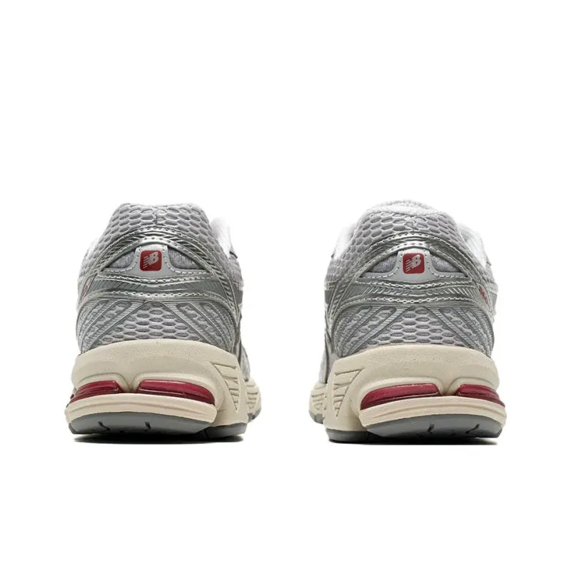 New Balance NB 860 V2 Non slip Lightweight Low Top Running Shoes Unisex Silver Gray-3