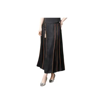 Yi Mengyuan Silk Casual Long Skirt Women's