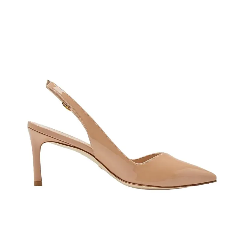 Stuart Weitzman/SW Edith Slim Heel High Heels 7cm Women's Nude-1