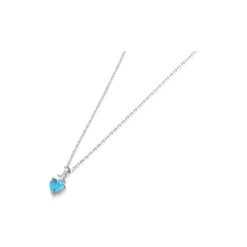 Clect Synthetic Cubic Zirconia Necklaces Women's-1