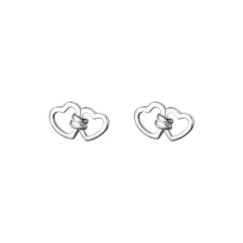 CENTURY&KINDLE 999 Fine Silver Stud Earrings Women's