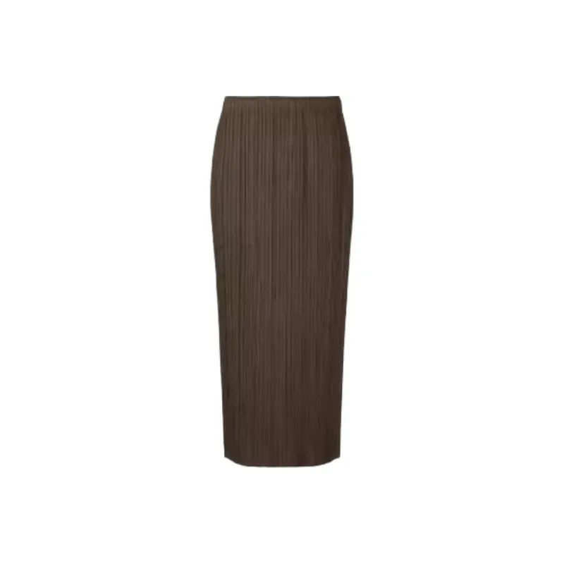 PLEATS PLEASE ISSEY MIYAKE Casual Long Skirt Women's-1