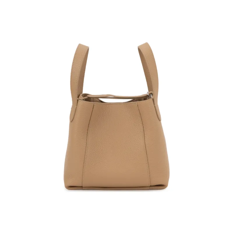 VENOF Top Grain Cow Leather Bucket Bag, Shoulder Bag, Crossbody Bag, Handbag Trumpets Women's Multicolor-0