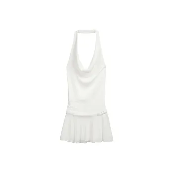 JOSR Sleeveless Dresses Women's White