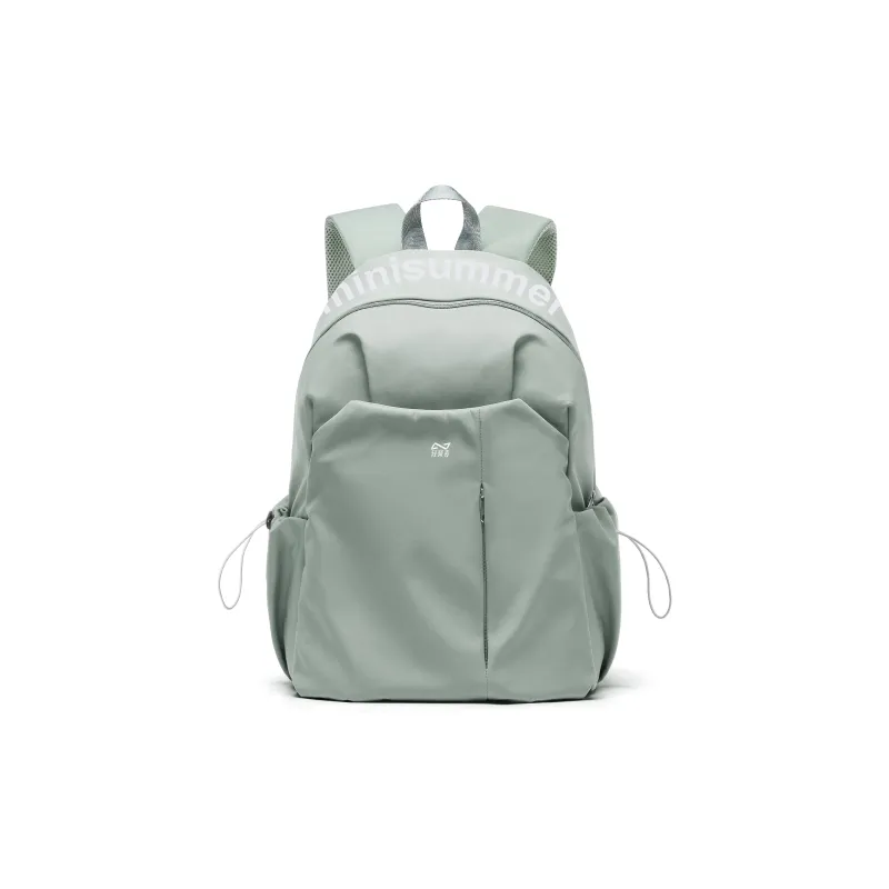 KEYSTREET Fabric Backpack Laptop Backpack Tubas Unisex Black/Ecru/Green/Blue/Burgundy-57