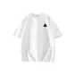 [100% cotton]White (Hb Geometric Embroidered Chest Logo)