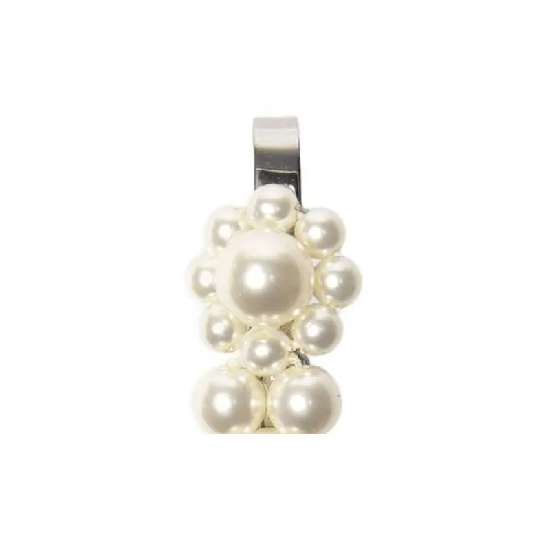 SIMONE ROCHA   Hair Clips Unisex White-1