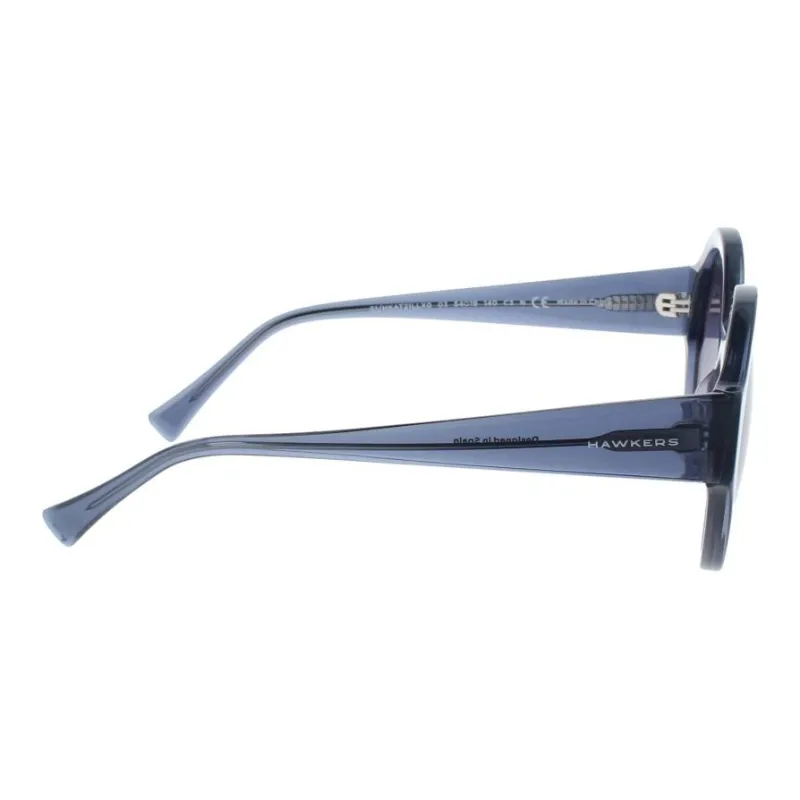 HAWKERS Acetate Round Sunglasses Women's Blue-2