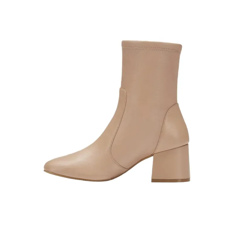 Stuart Weitzman/SW Sleek Ankle Boots 6cm Women's Nude-0