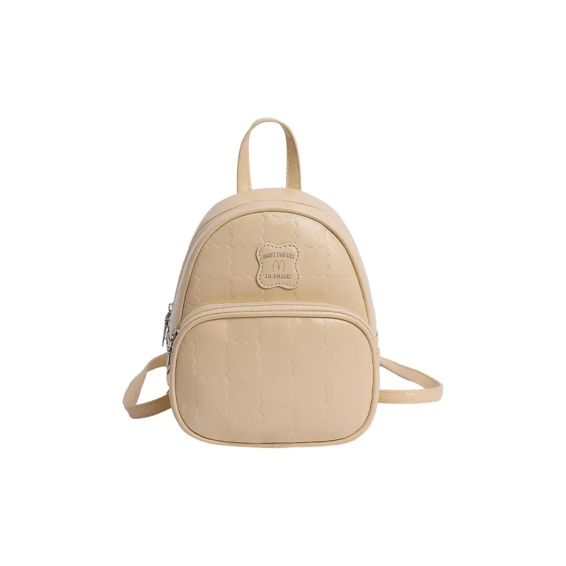 FCTOSSR PU Backpack Women's White/Black/Yellow/Blue/Pink-11