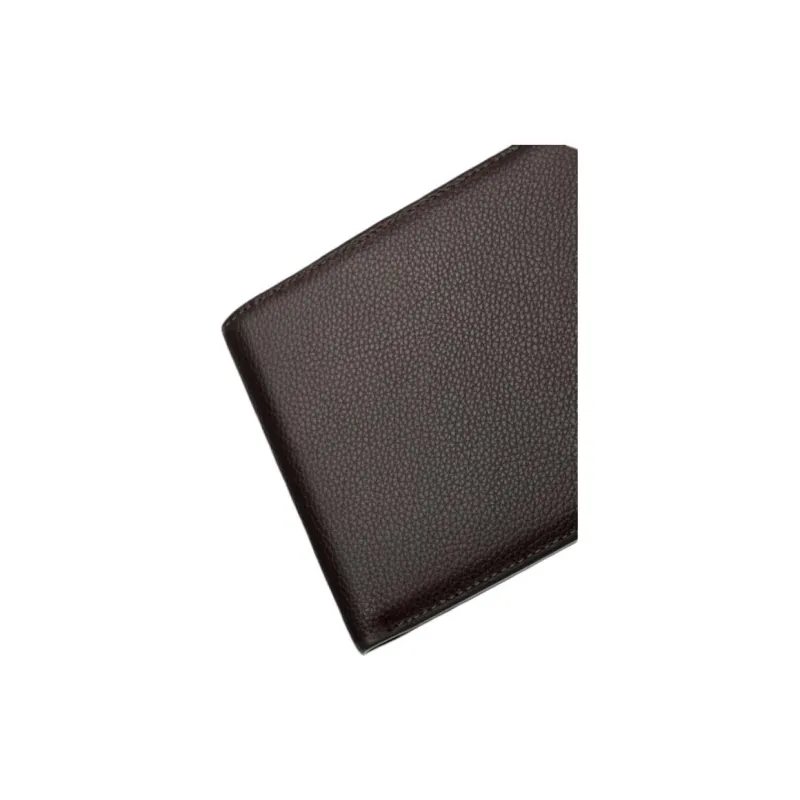 CARTELO Top Grain Cow Leather Wallet Regular Men's Black-5