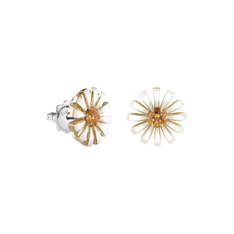 Damiani 18K Gold Stud Earrings Women's Silver-0