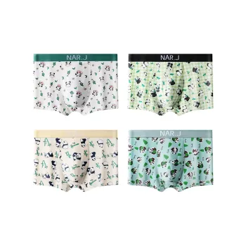 PLANDOO Underpants Men's 4 Pack