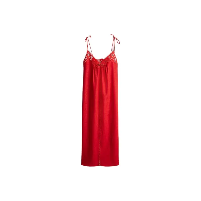 H&M Slip Dresses Women's Red-0