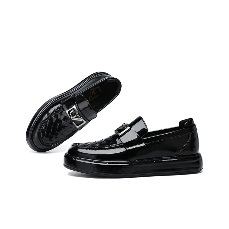 U7 Loafers Men Black-2