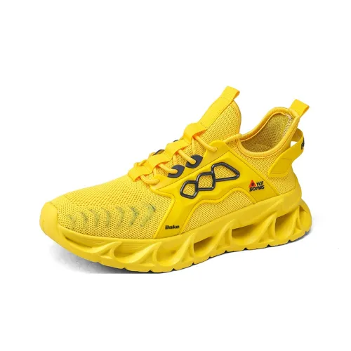 BAKE Anti Slip Wear Resistant Low Top Casual Shoes Men's