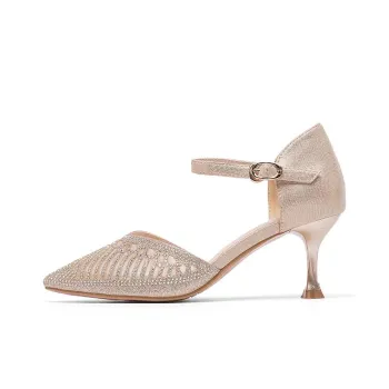 Spider King High Heels Women's Champagne