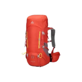 AIONE Mountaineering Bag Outdoor Bag PU 50L Sunset Glow Orange Unisex