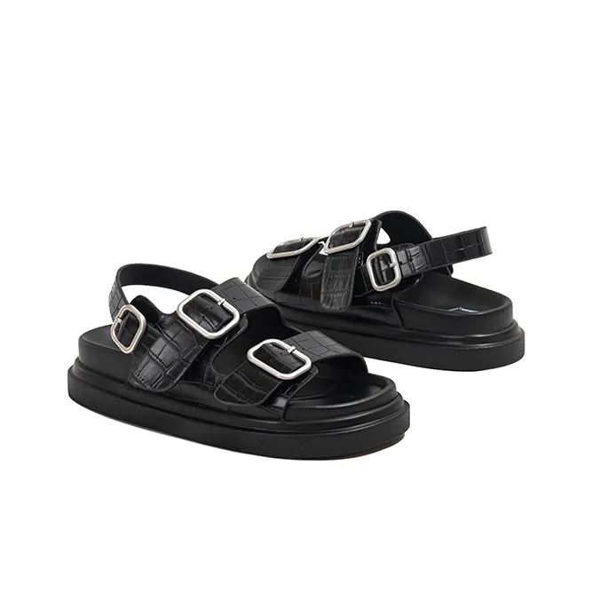 Old Meow Beach Sandals Women's Black-2