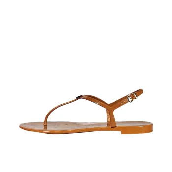 MCM One Strap Sandals Women's Brown