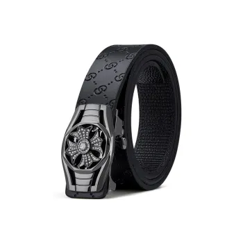 Yalu Preferred Cow Split Leather Belts Men's Width 3.5CM