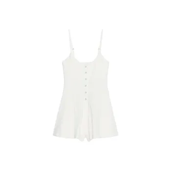 ZARA Jumpsuits Women's Frosted White