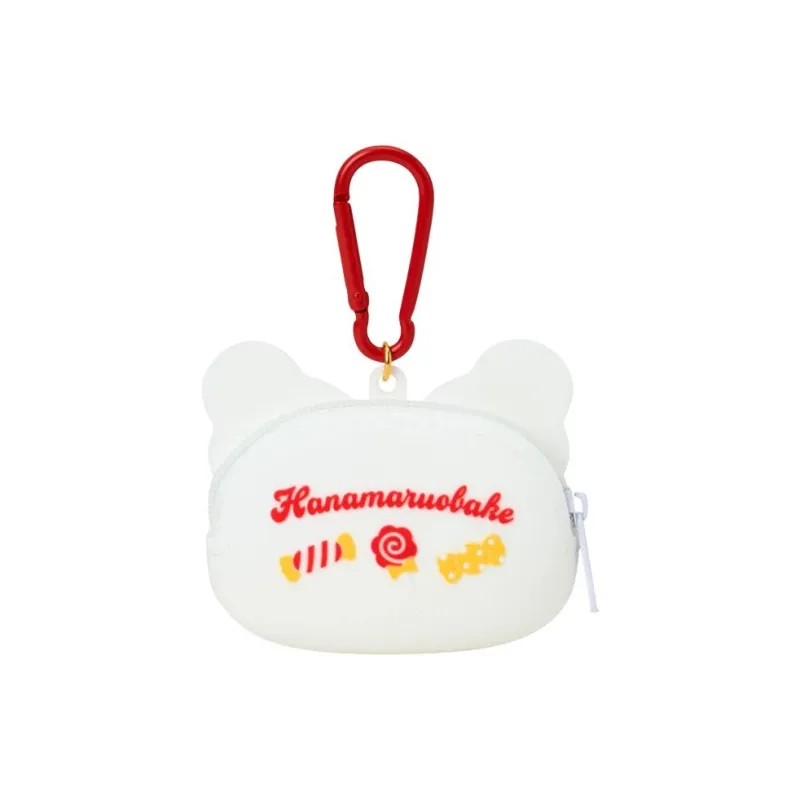 Sanrio Siloxane Resin Coin Purse Mini Unisex White-2