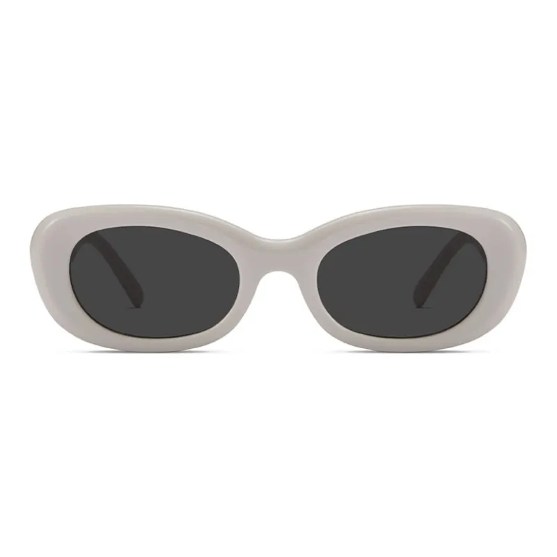 CAPONI Plate Frame Cat Eye Sunglasses Unisex-7